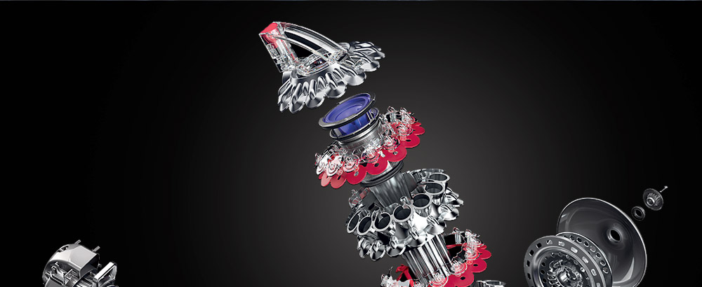 Two tier radial cyclones - background image