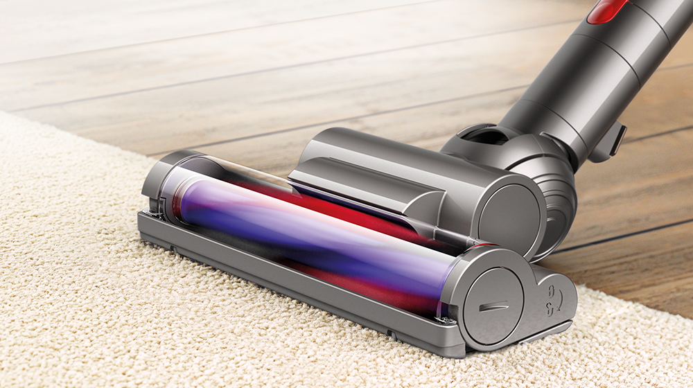 The Carbon fibre turbine tool on carpet