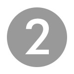 Graphic of a number 2 in a circle, representing a 2-year guarantee