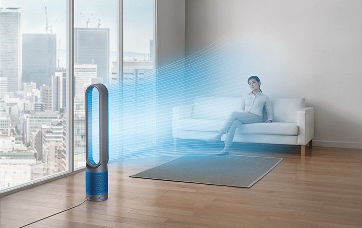Dyson Pure Cool™ Link Tower Iron Blue | kr.Dyson.com