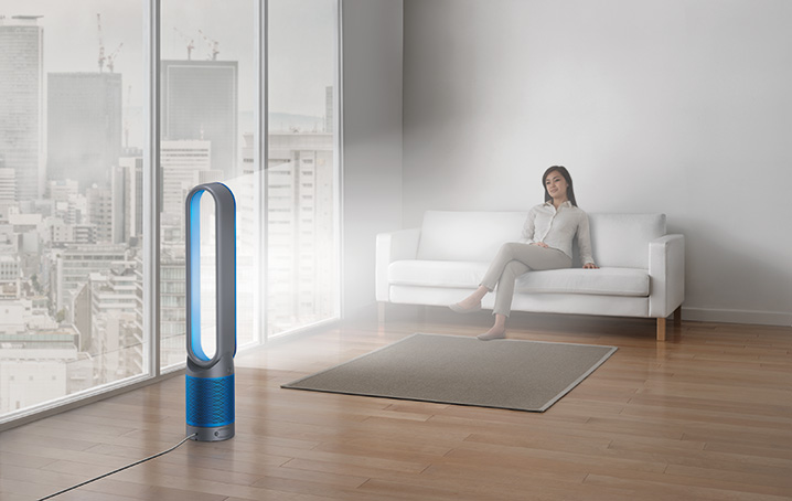 Dyson Pure Cool™ Link Tower Iron Blue | kr.Dyson.com